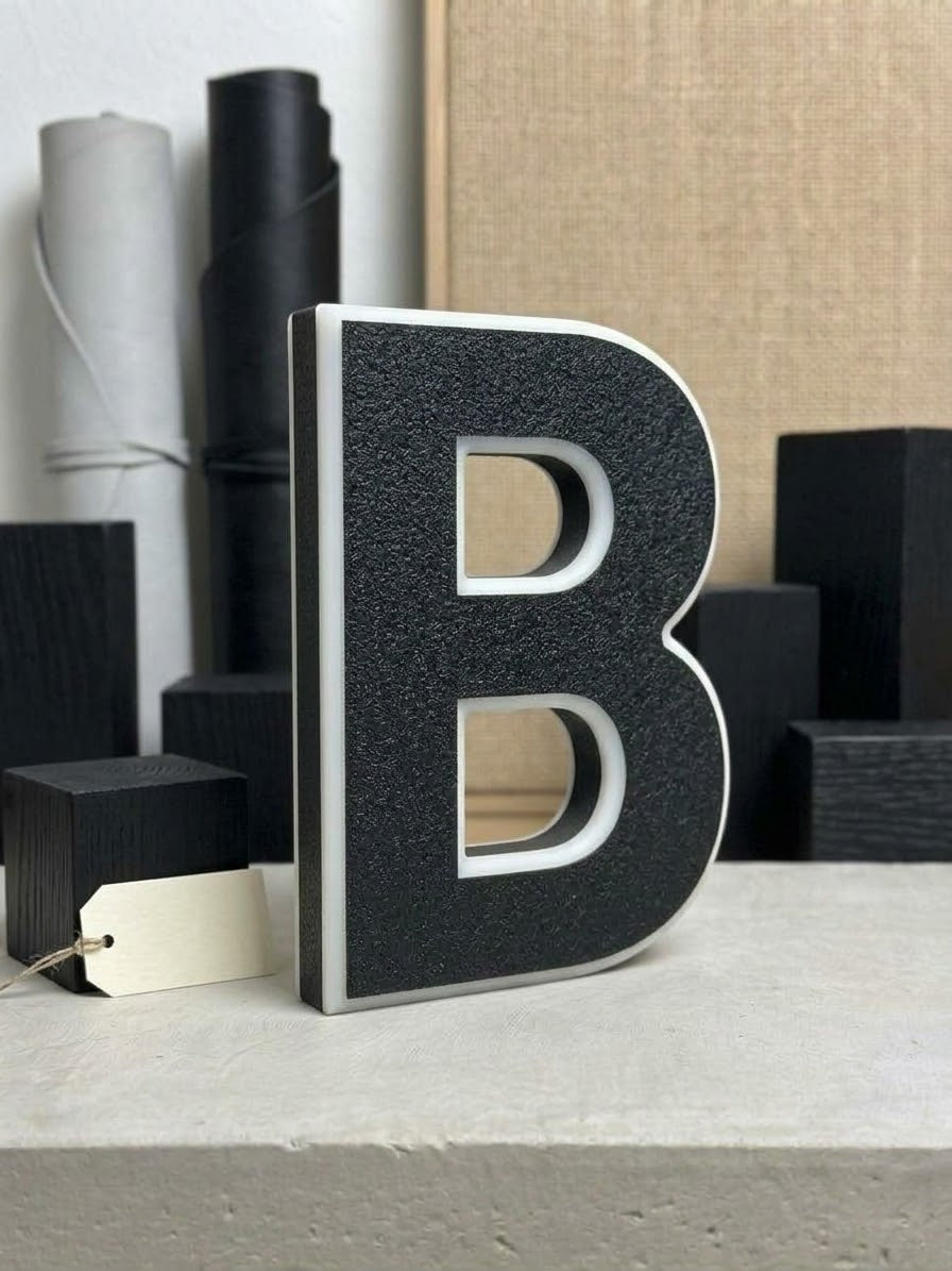 ✨ Custom 3D lettering – your idea, your design!