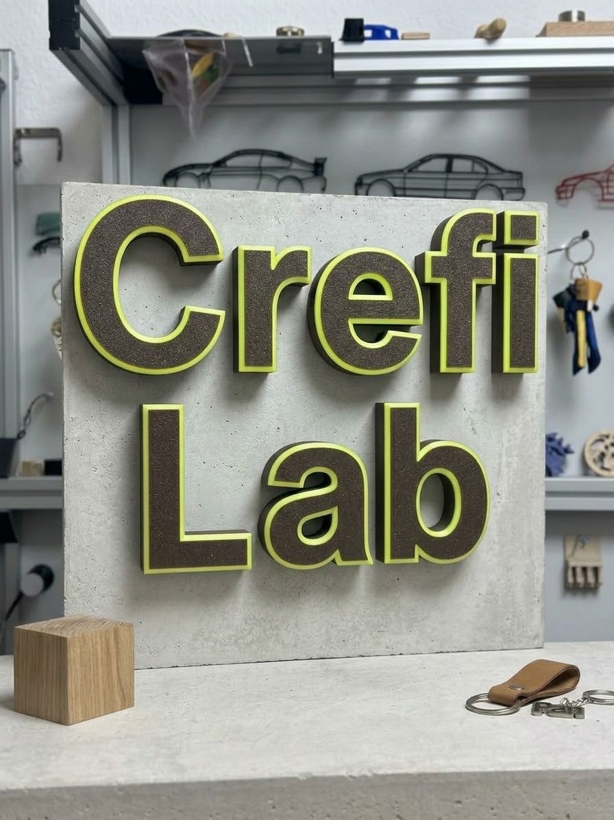 ✨ Custom 3D lettering – your idea, your design!